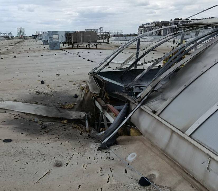 Russia attacked a shopping center in Odesa region