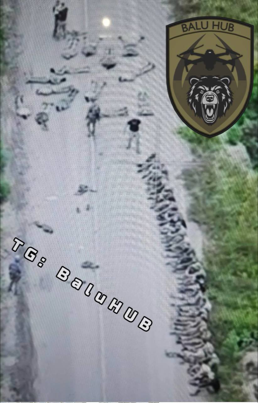 Captured Russian Soldiers in the Kursk Region