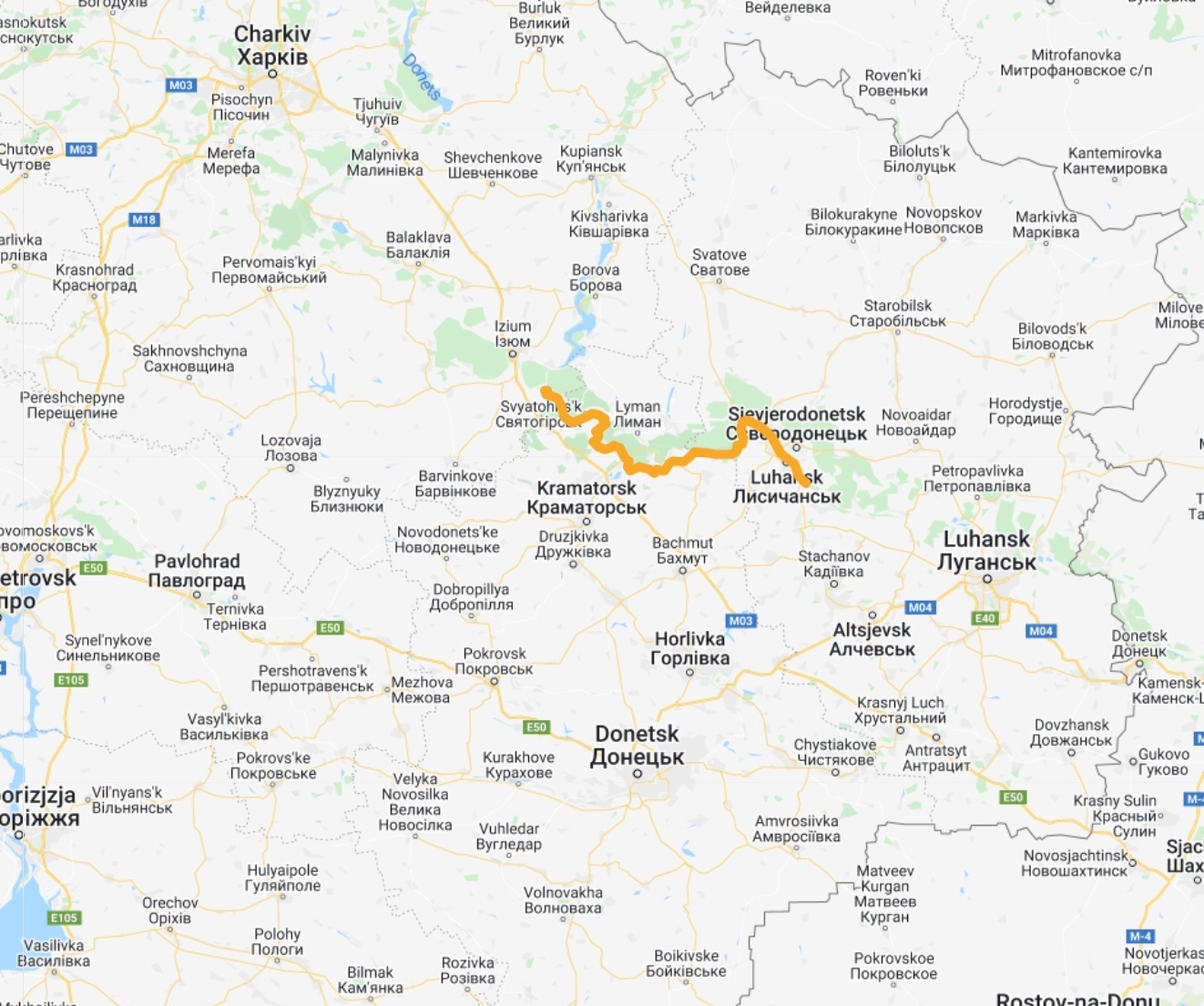 Post sur une zone inondée en Ukraine