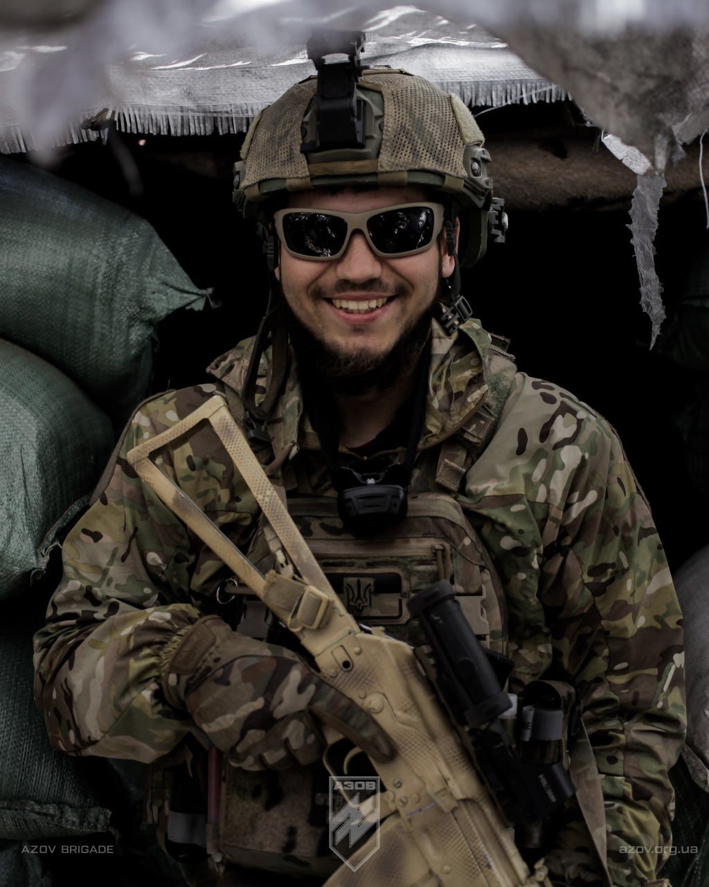 Greetings from Ukraine with the Azov Brigade