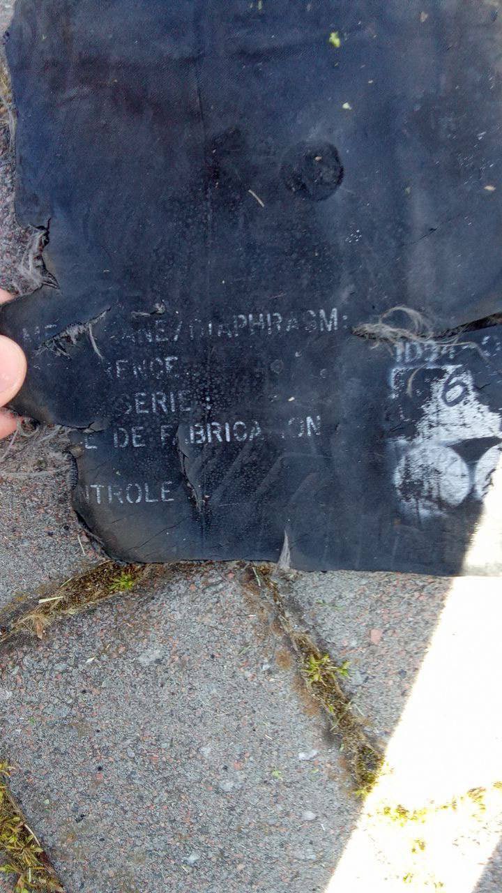 French SCALP-EG missile debris in Sevastopol