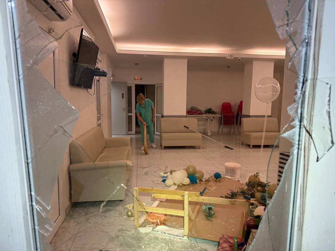 Russia strikes Odesa maternity hospital with drone