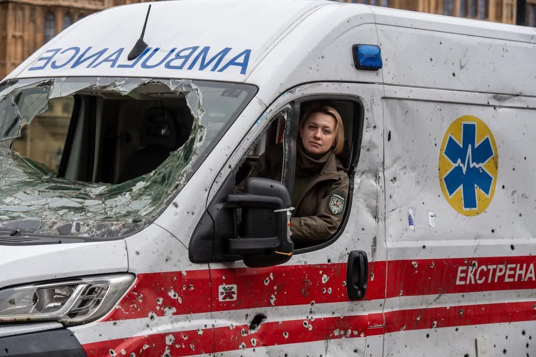 Ambulance driver fined after evacuating wounded