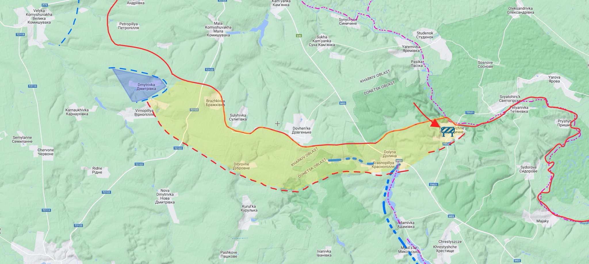UA forces repulse attack on Bohorodychne, area still contested