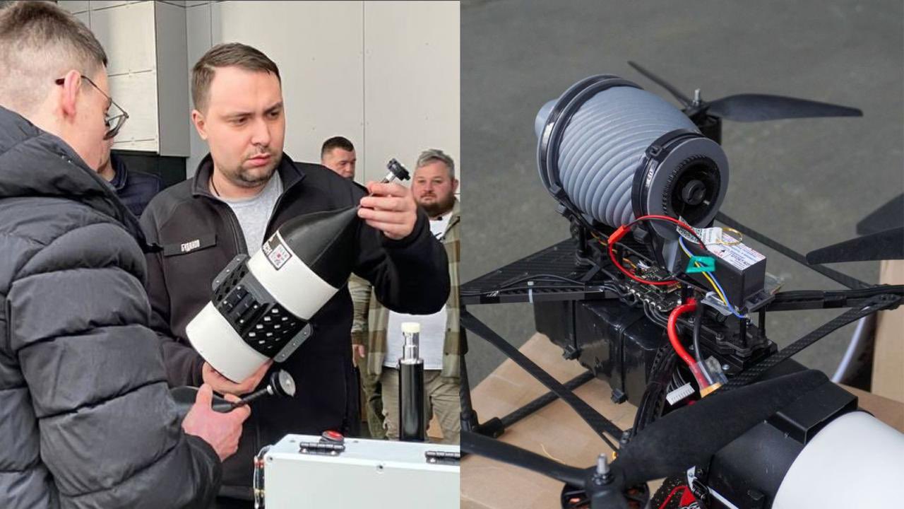 GUR Defenders Received Fiber-Optic Drones