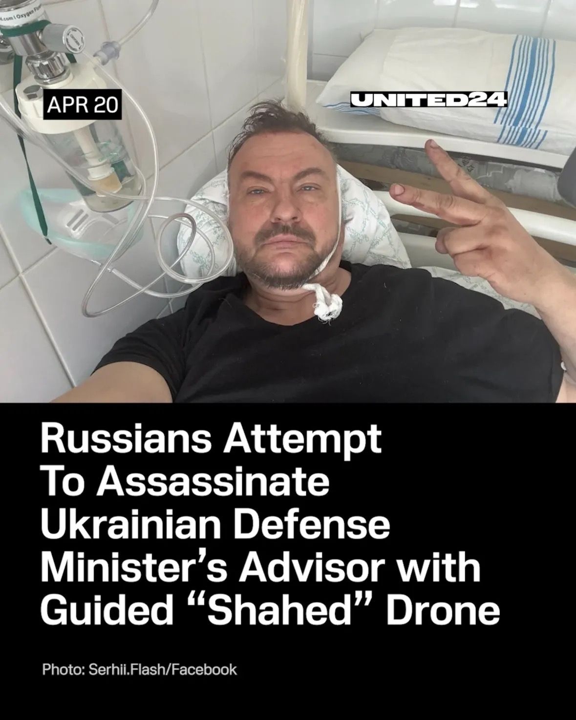 Russian Drone Strike Wounds Ukraine Defense Ministry Advisor at Home