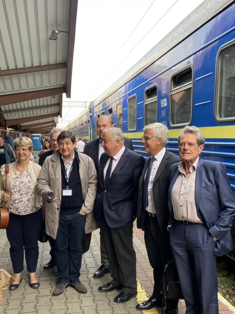 From Przemyśl to Kyiv by train