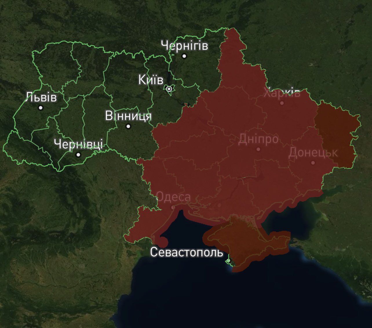 14 Ukrainian regions alerted to bomb shelters
