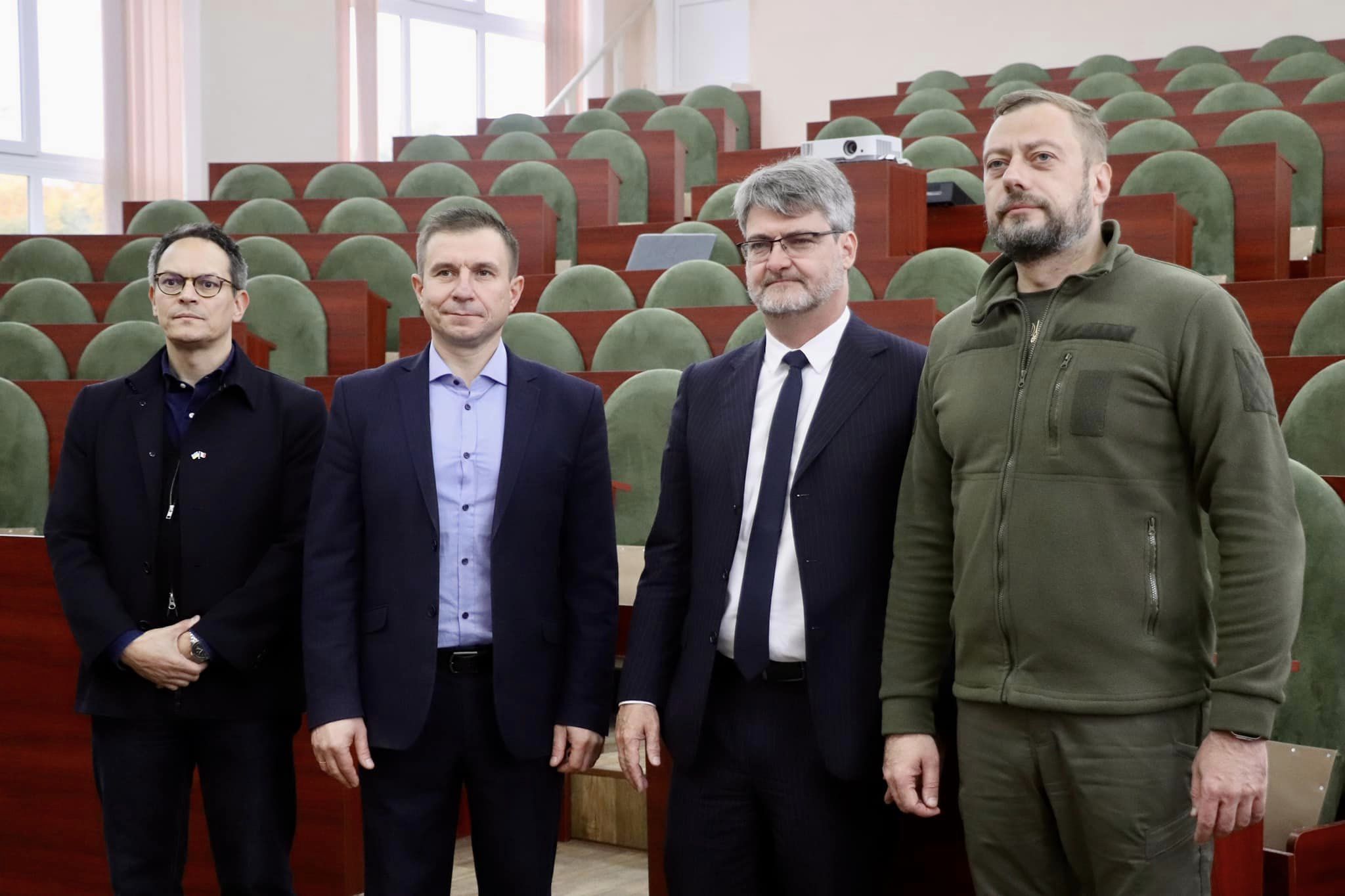 France visits Chernihiv after infrastructure restoration