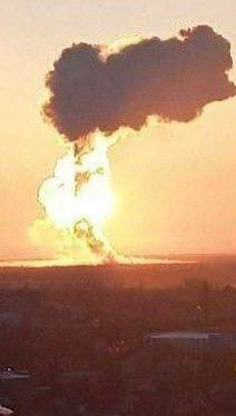 LAF and destructions at Engels-2: missiles and fuel