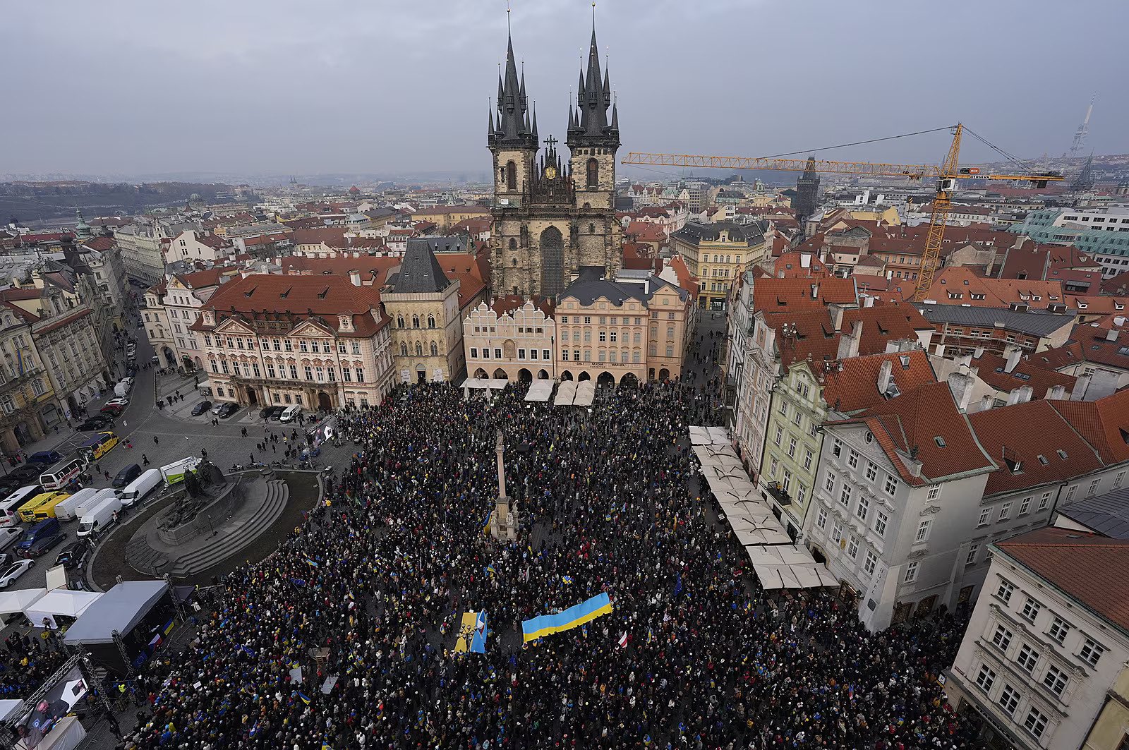 Gratitude for Support of Ukraine in Prague