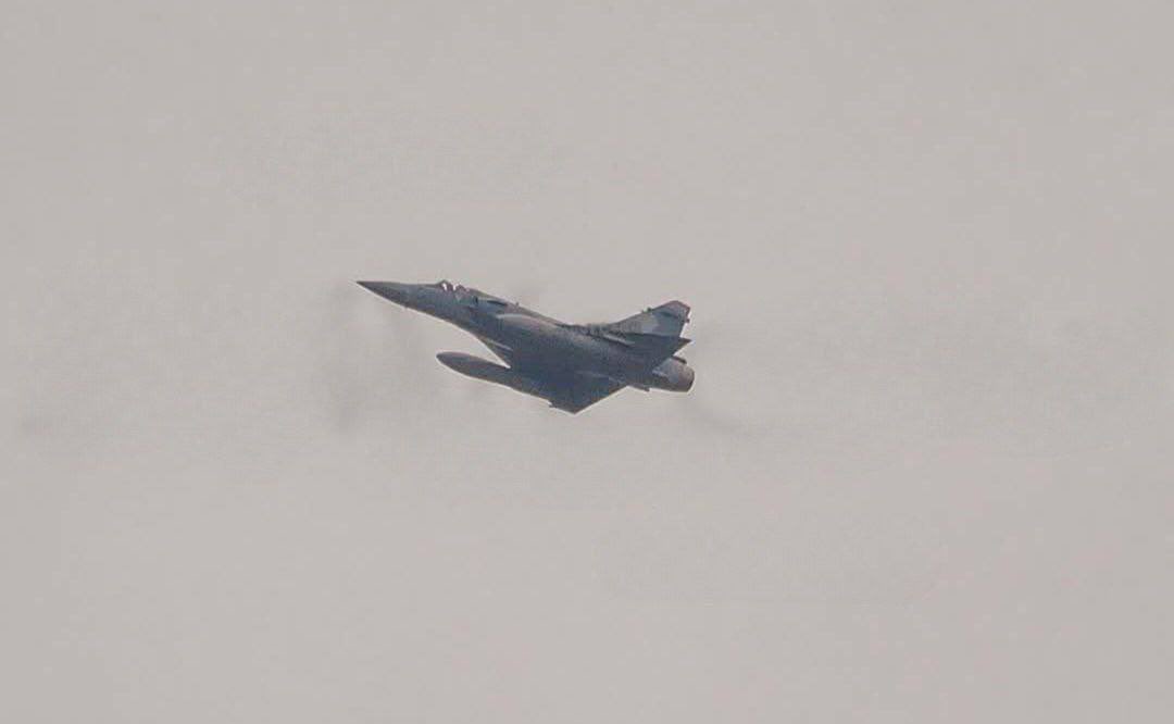 French Mirage 2000 jets patrol Ukrainian skies