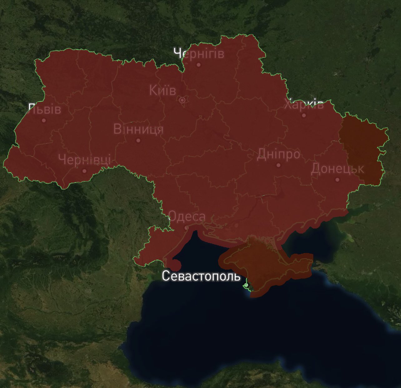 Ukraine hit by massive missile attack