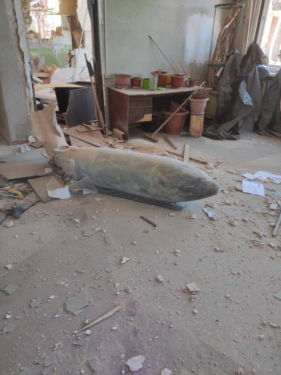 Konstantinovka: bomb did not detonate, family injured