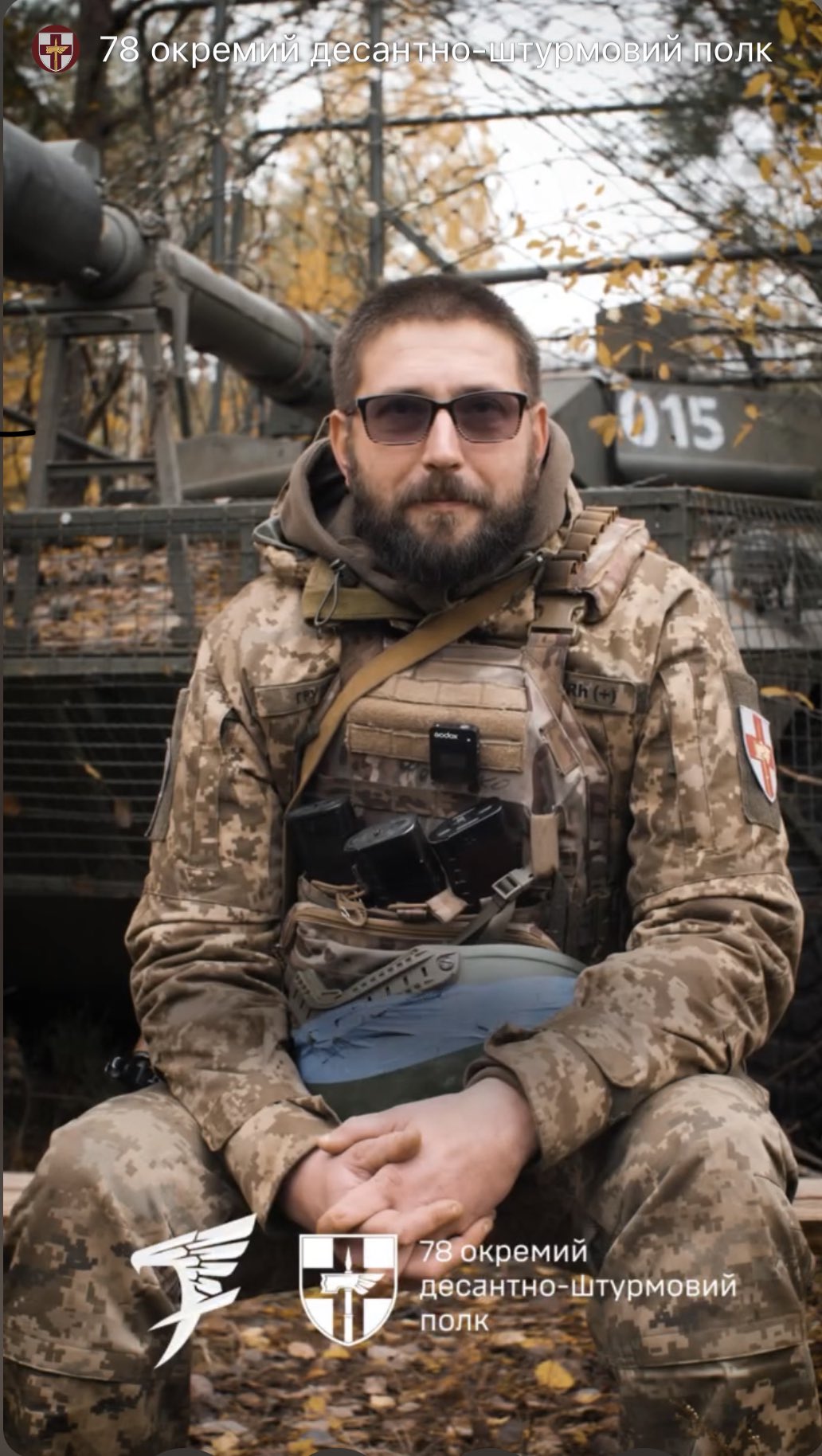 First appearance of the Italian B1 Centauro in the OA regiment