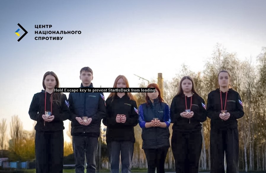Russians force youth in occupied territories to propaganda
