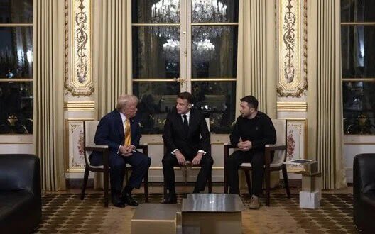 Macron calls for joint efforts for peace after meeting Trump and Zelensky