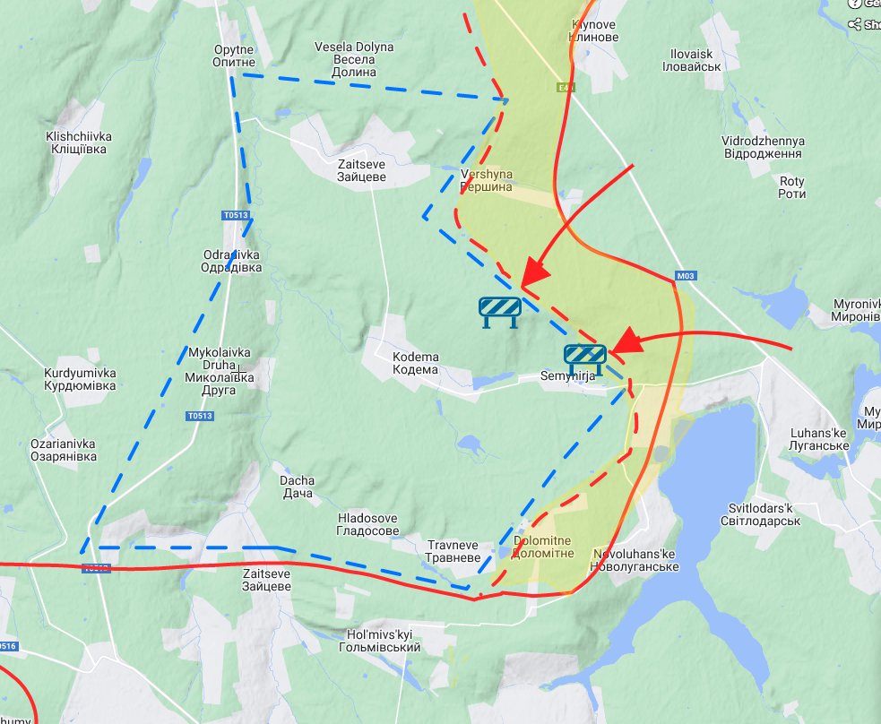 RU extends control to Novoluhans’ke and Vuhlehirs’ka; AFU unlikely to retake