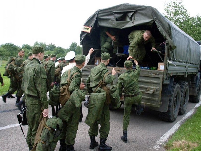 Russian conscripts sent to front in Kursk region