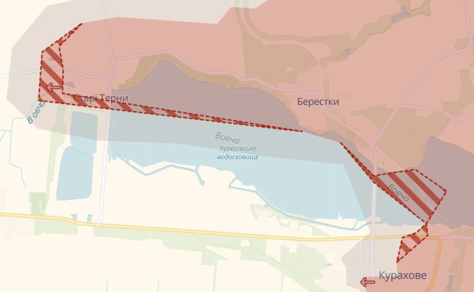 Russian forces occupy four settlements, advance in Kurakhove, Romanivka, Uspenivka