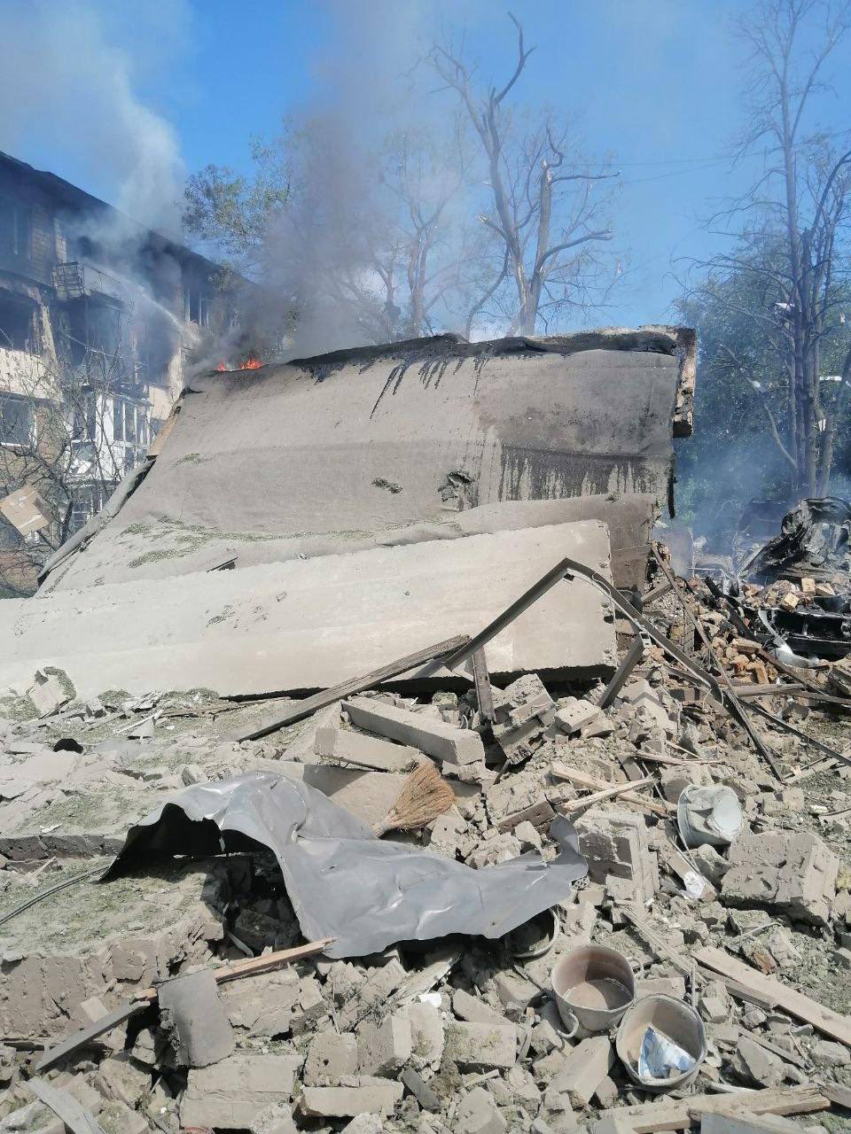 Three DTEK substations hit in Russian strike