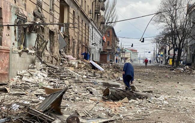 Mariupol before and after Russian invasion