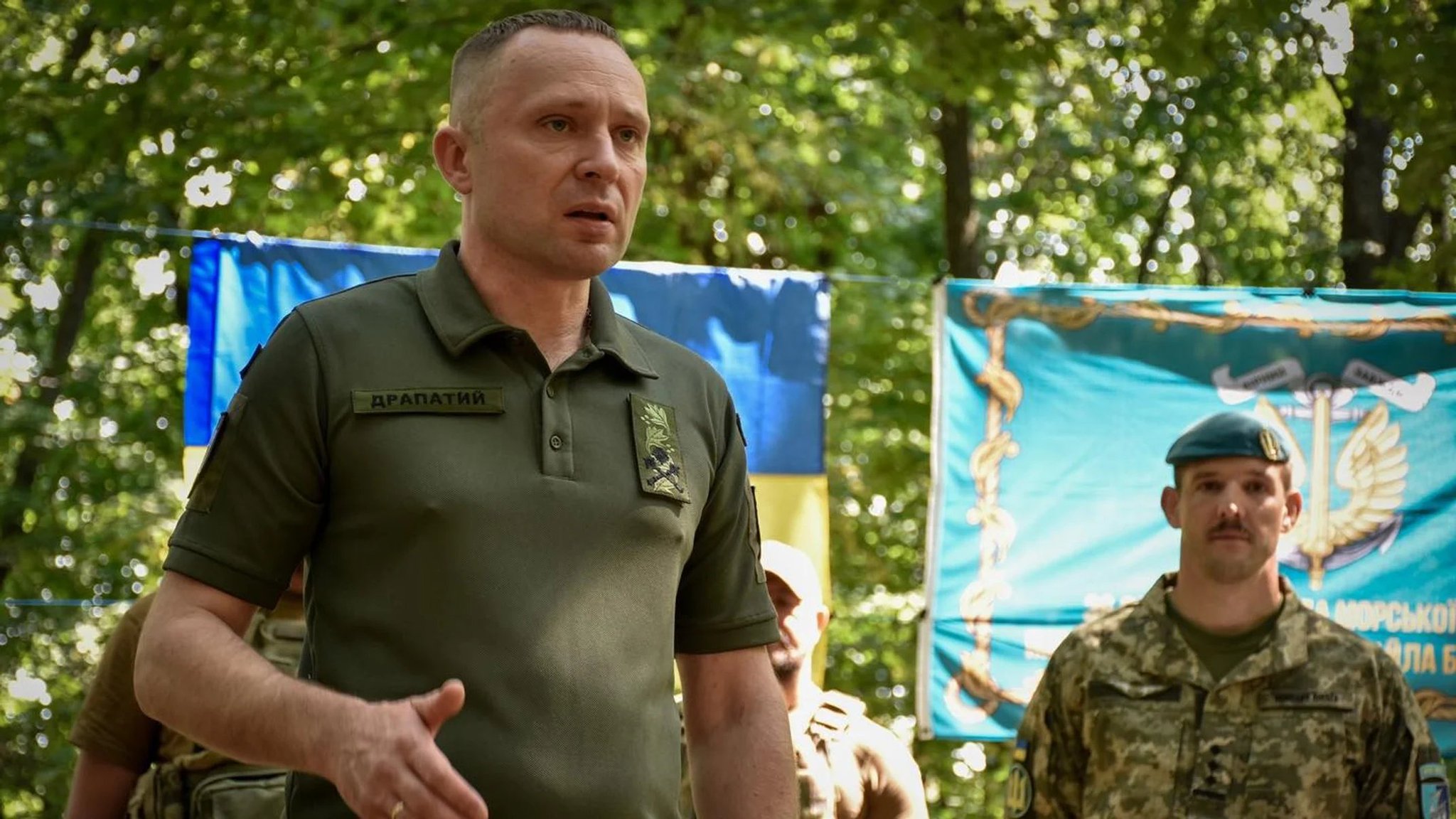 Mykhailo Drapatyi appointed as new commander of Ukrainian Armed Forces