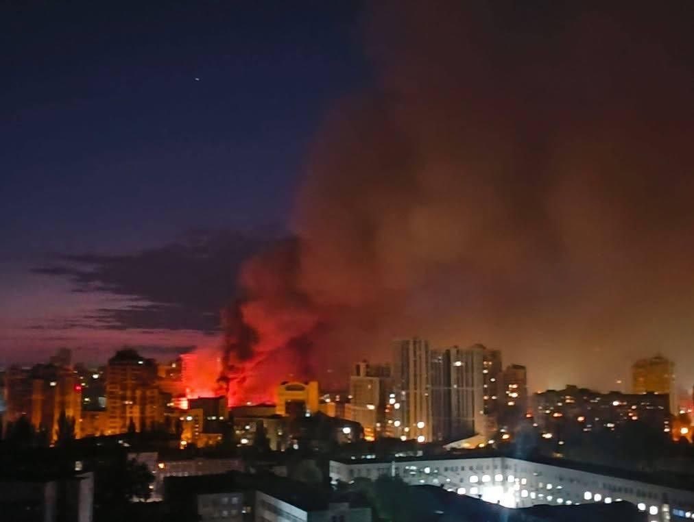 New Russian strike hits school in Kyiv’s Shevchenkivskyi district