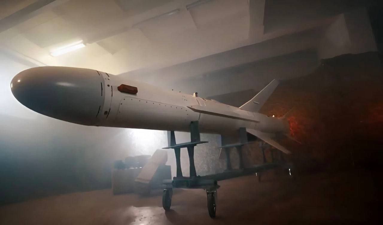 The modified Ukrainian cruise missile R-360 Neptune presented