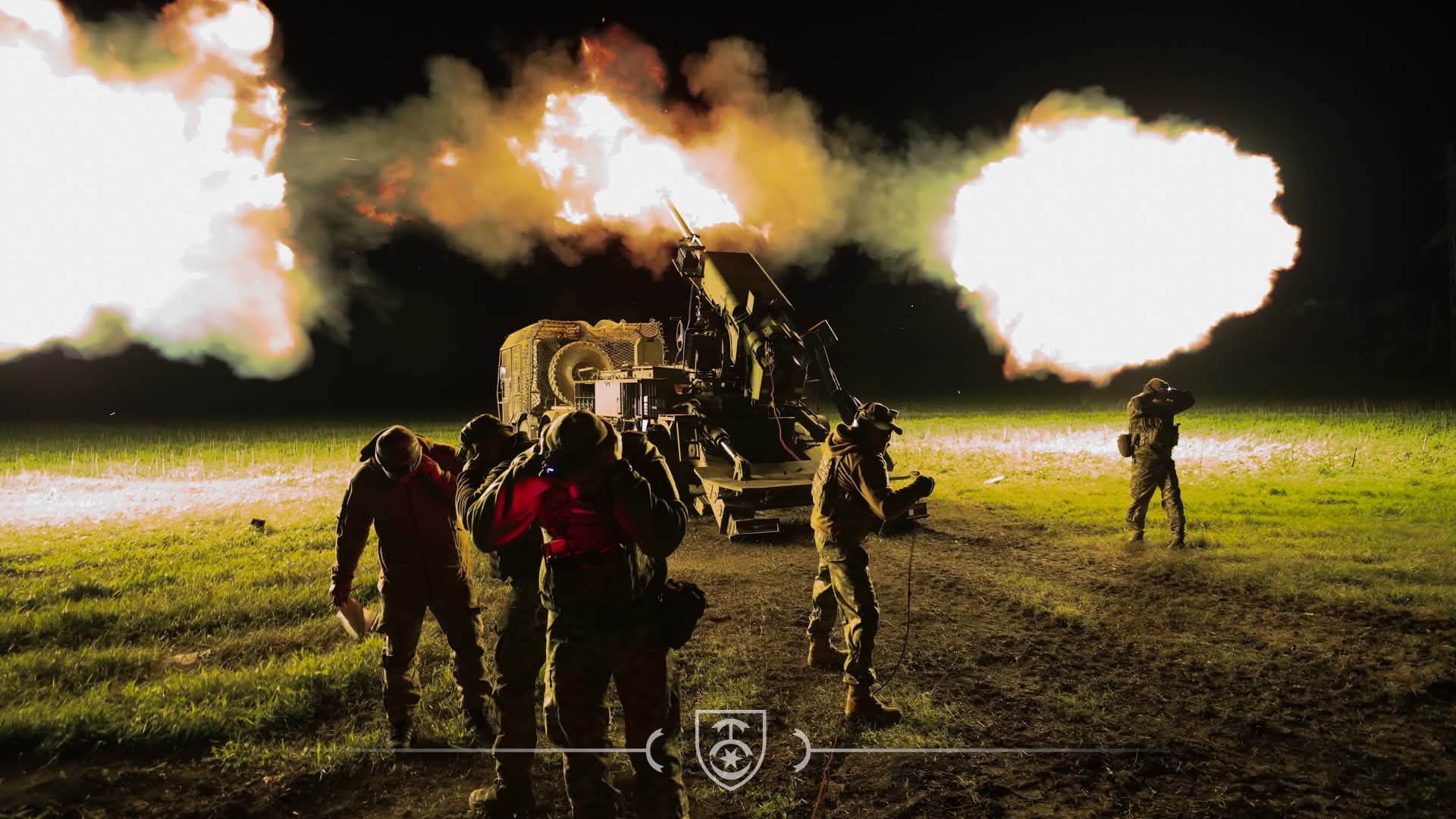 30th Mechanized Brigade spots enemy in the dark