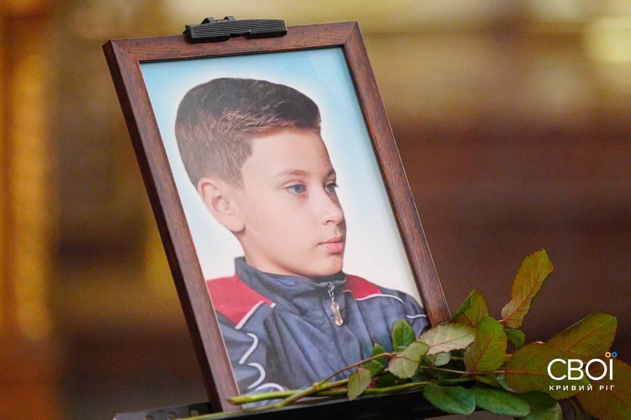 Family buries 9-year-old Herman Tripolets killed by missile strike