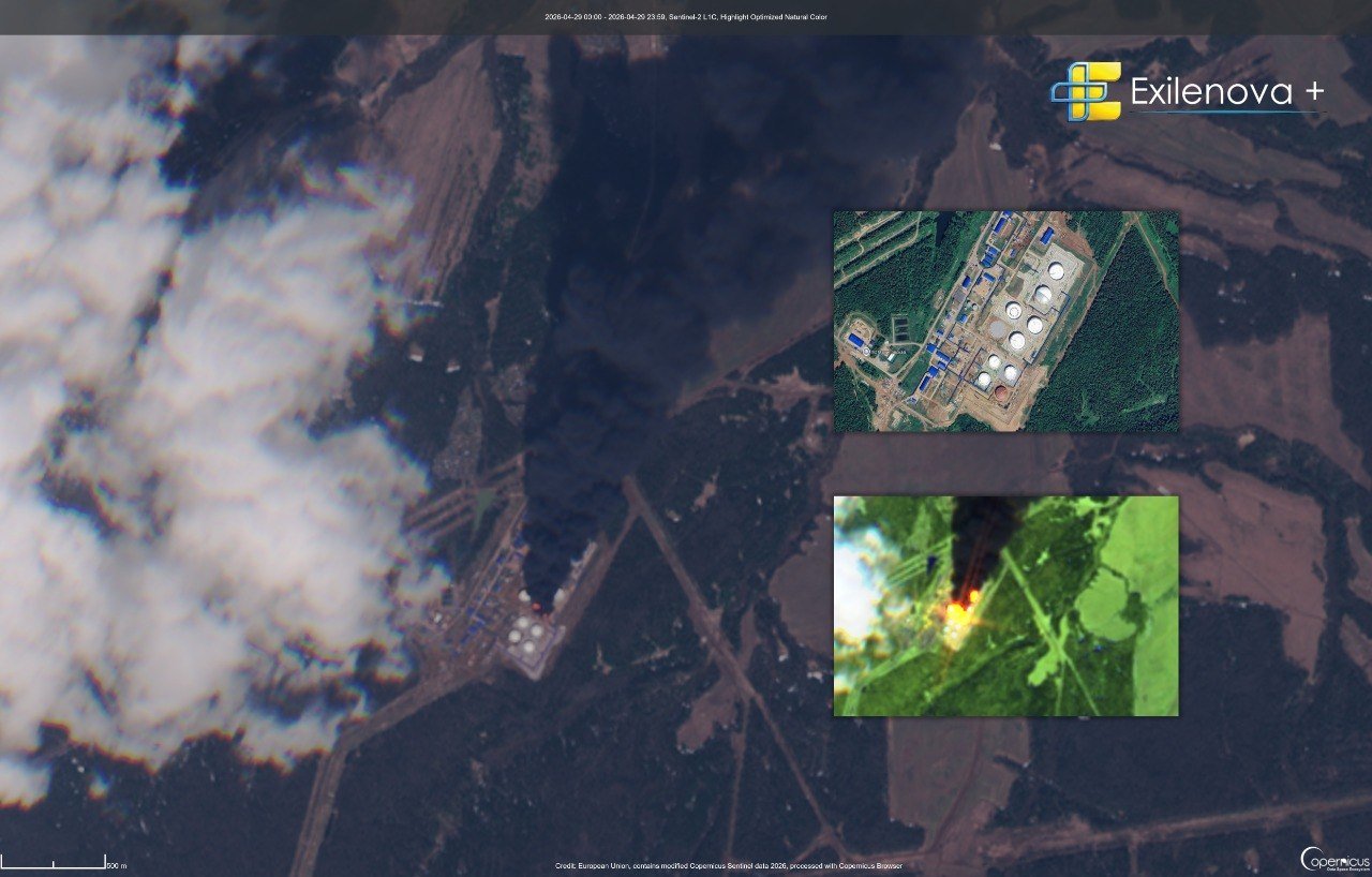 Fire Destroys Oil Tanks at Russia’s LPDS Perm Facility