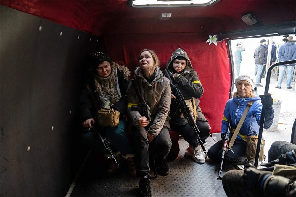 Ukrainian women’s bravery and pride in heritage