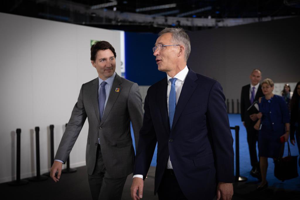Stoltenberg & Trudeau Discuss Ukraine, NATO Support, and Long-Term Security