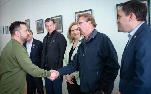 Zelensky met with U.S. Congress delegation in Chernihiv region
