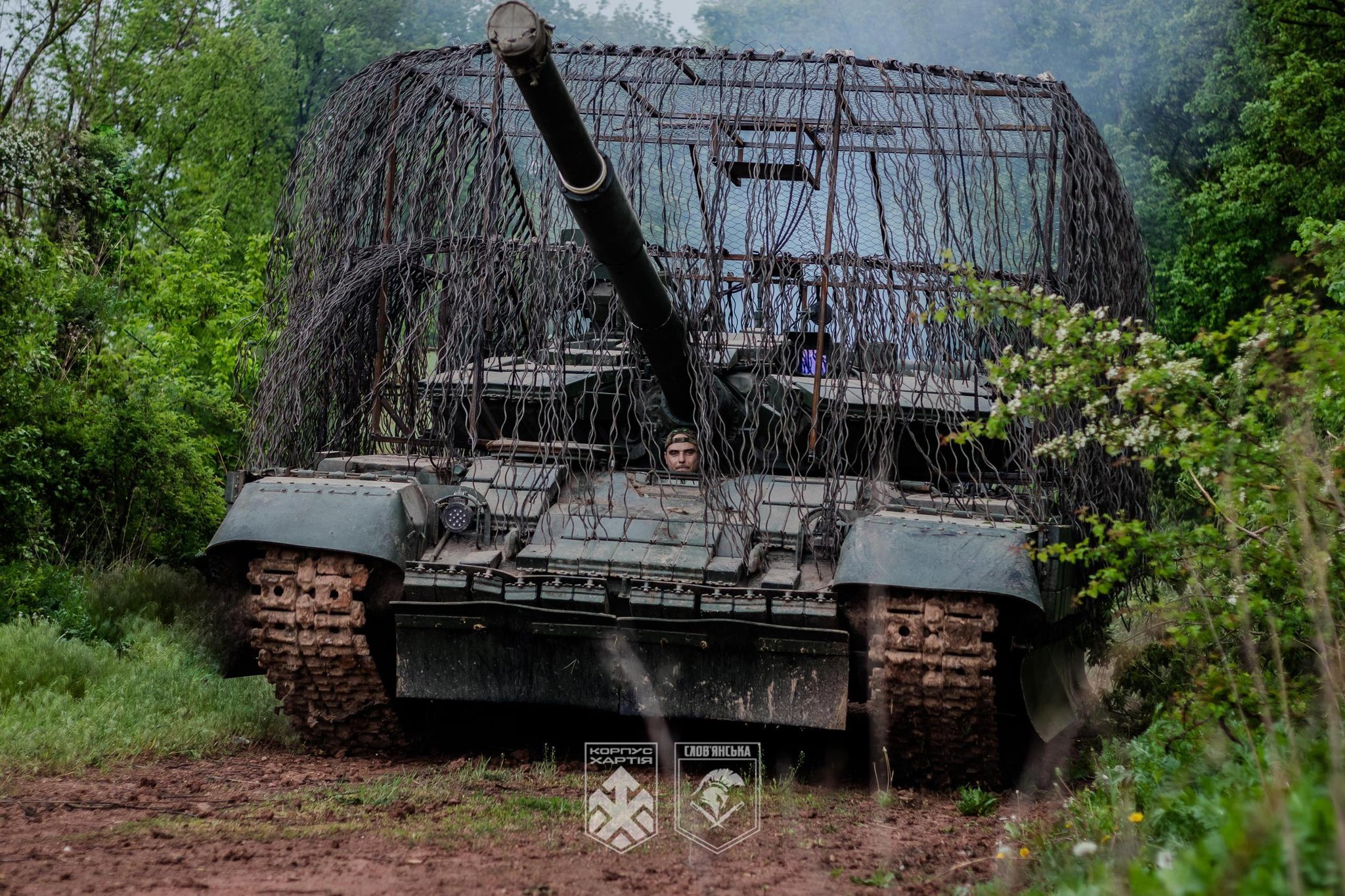 T-64BV during 18th Brigade training