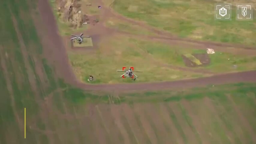 Ukrainian Drones Strike Two Russian Helicopters in Voronezh Region