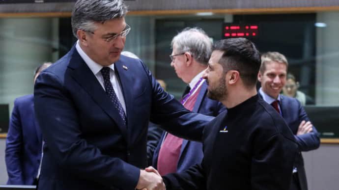 Zelensky on official visit to Croatia