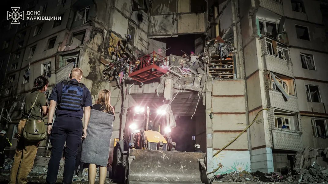 Four killed in attack on Kharkiv