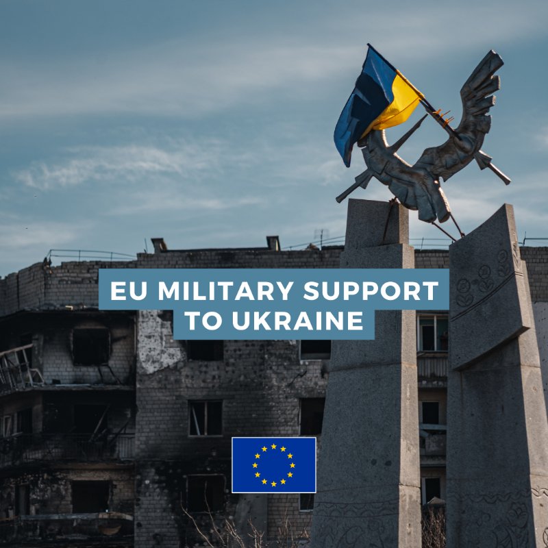 EU Ministers discuss military aid for Ukraine, sanctions against Russia at FAC meeting.