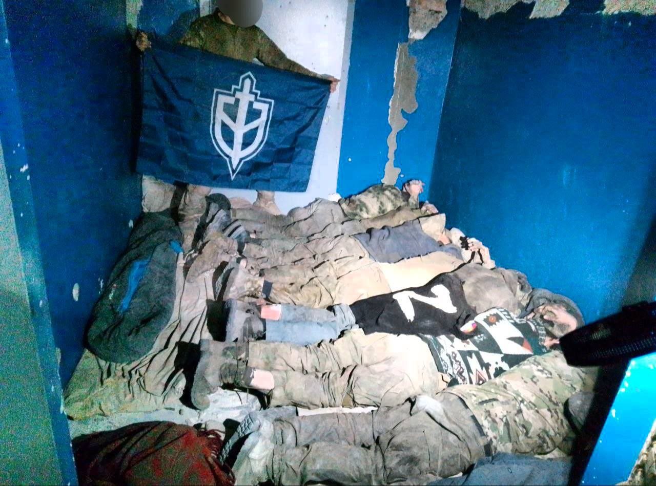 The Russian Volunteer Corps Shows Captured Soldiers