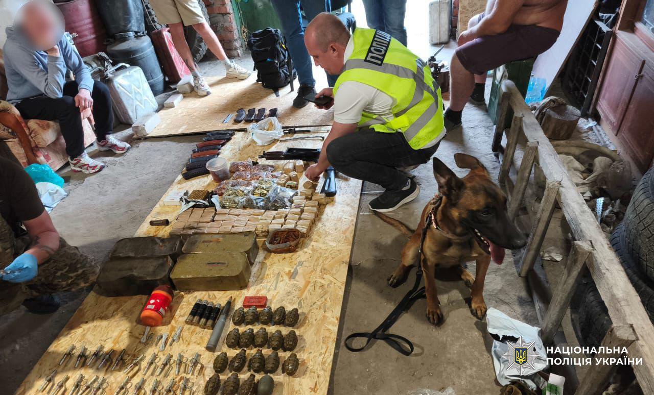 Over 500 raids in illegal arms operation