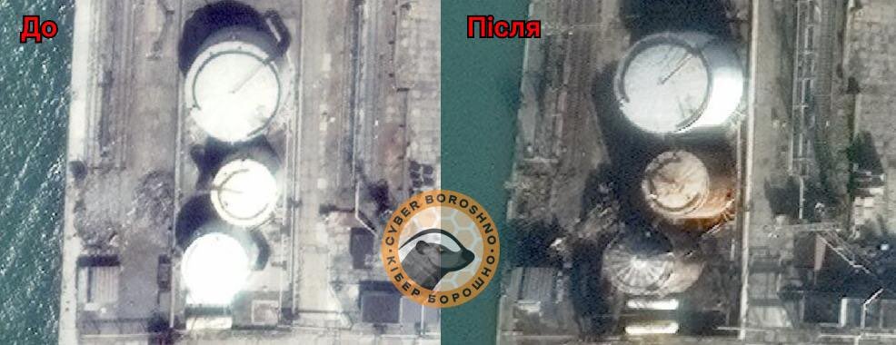 Missile strike hits tanker in occupied Berdyansk