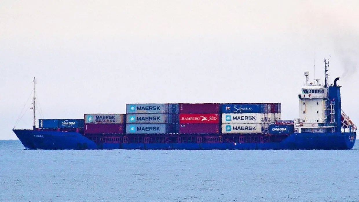 Ukraine resumes container shipping via Black Sea, first vessel in Odesa
