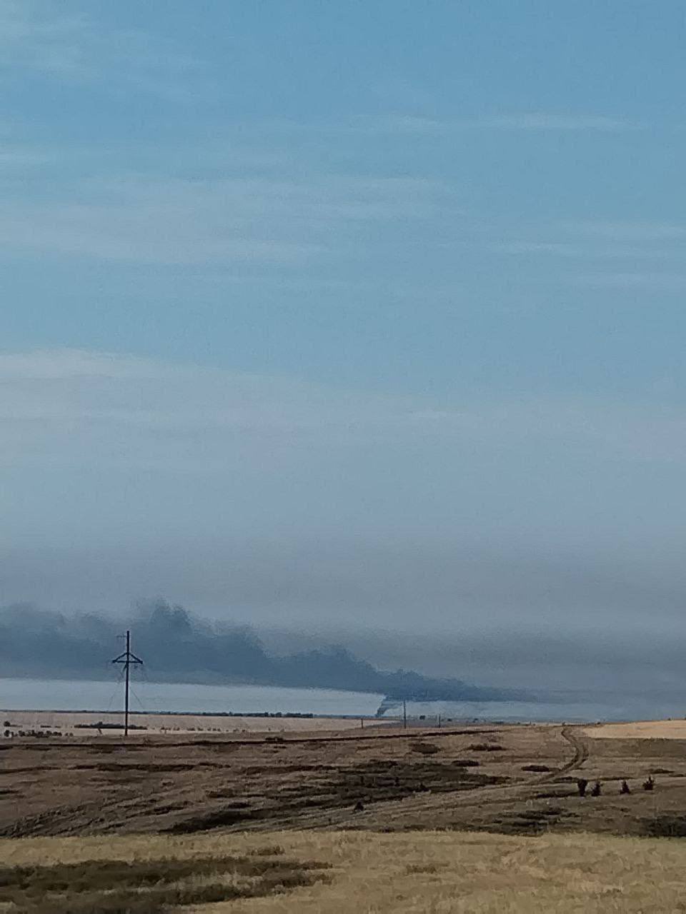 Fire at Morozovsk military airfield after drone attack