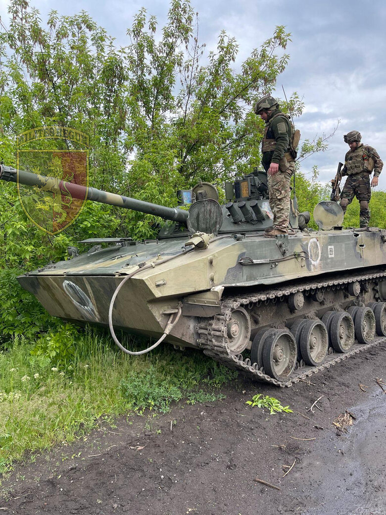 Weapon of Russian Airborne Brigade seized by Ukrainian troops