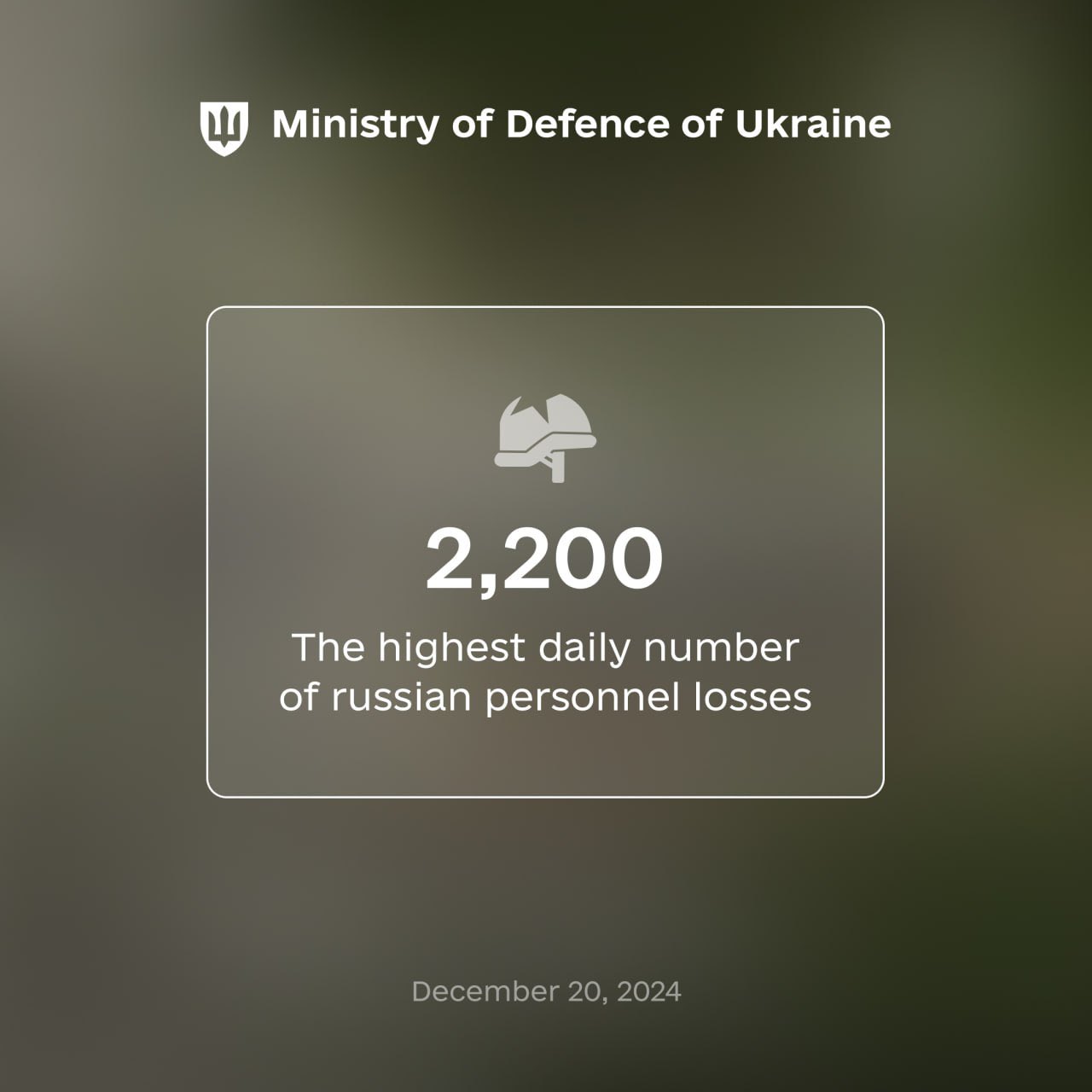 Russie perd 2200 soldats en un jour