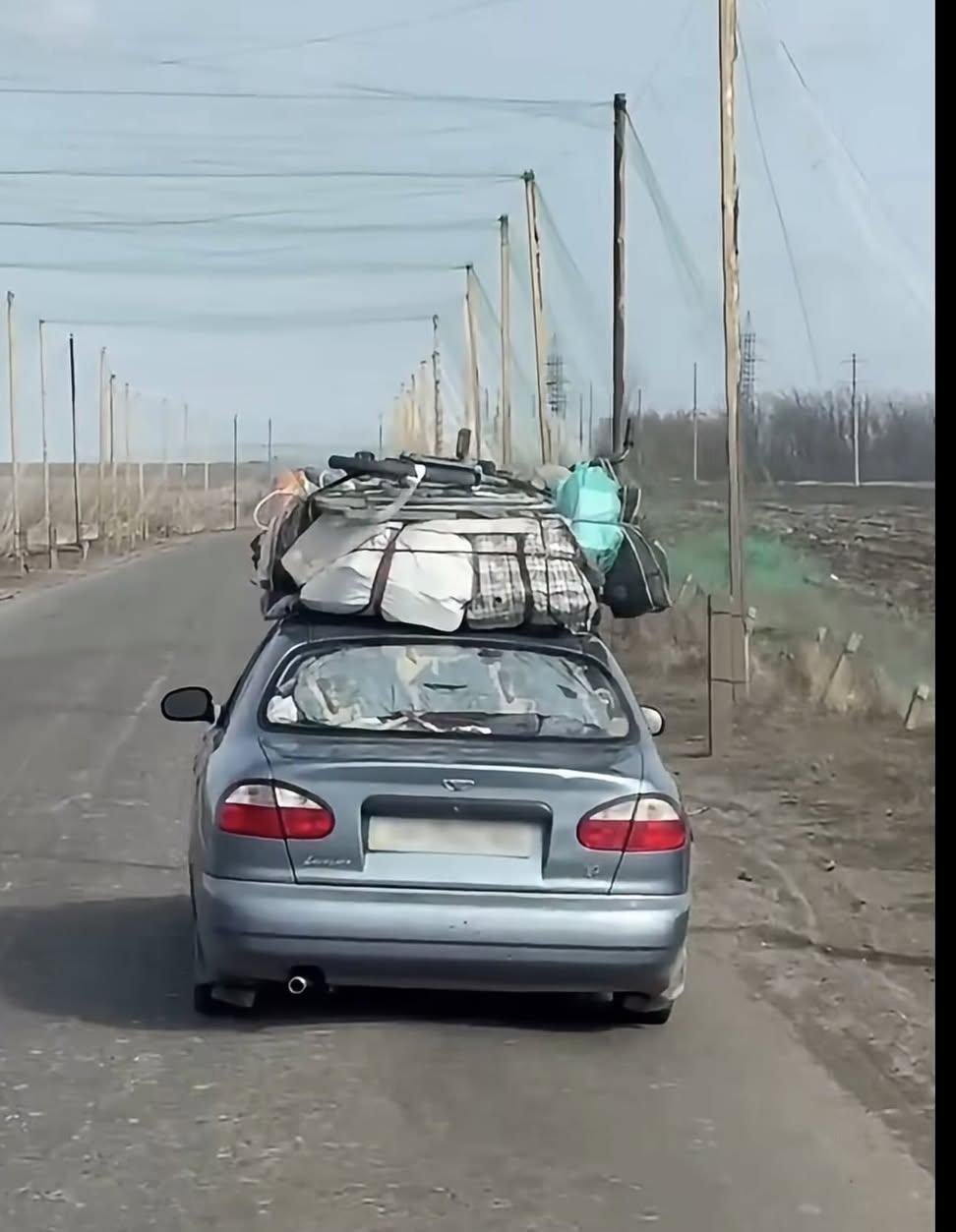 Ukrainian’s life in a Lanos under drones