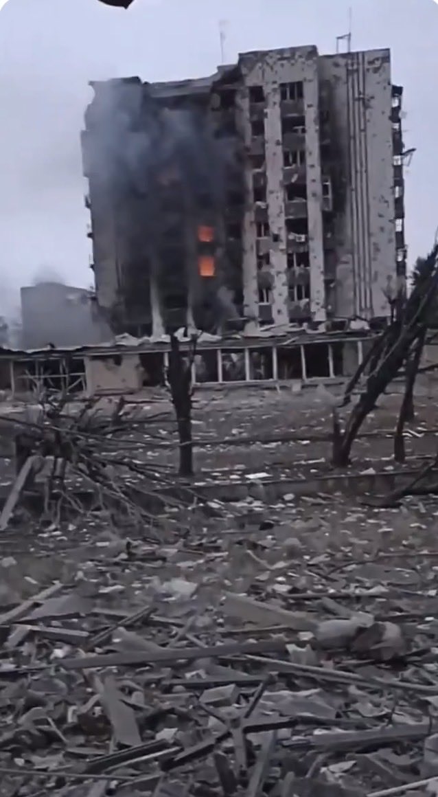 Not in the Middle East. Kostyantynivka, Donetsk region