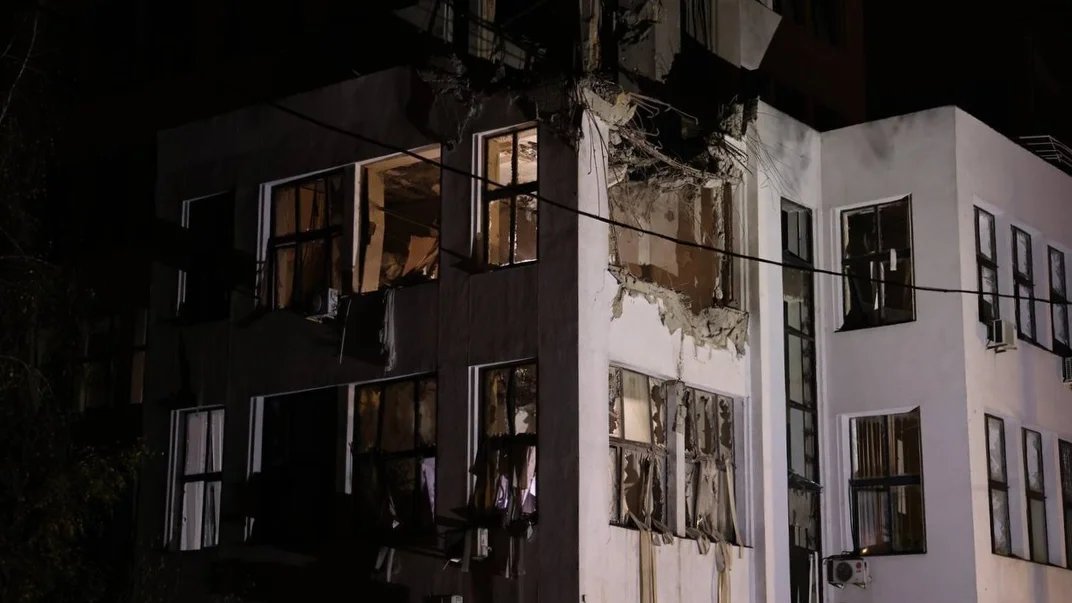 Russian airstrike damages Kharkiv’s historic Derzhprom building